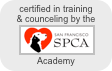 certified in training & counceling by the
 ￼ Academy